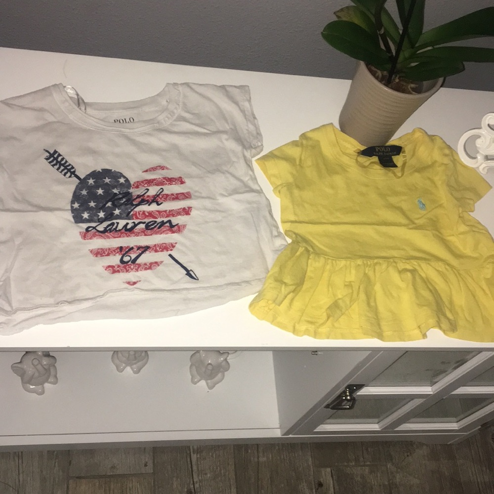 Polo Ralph Lauren shirts size 2T